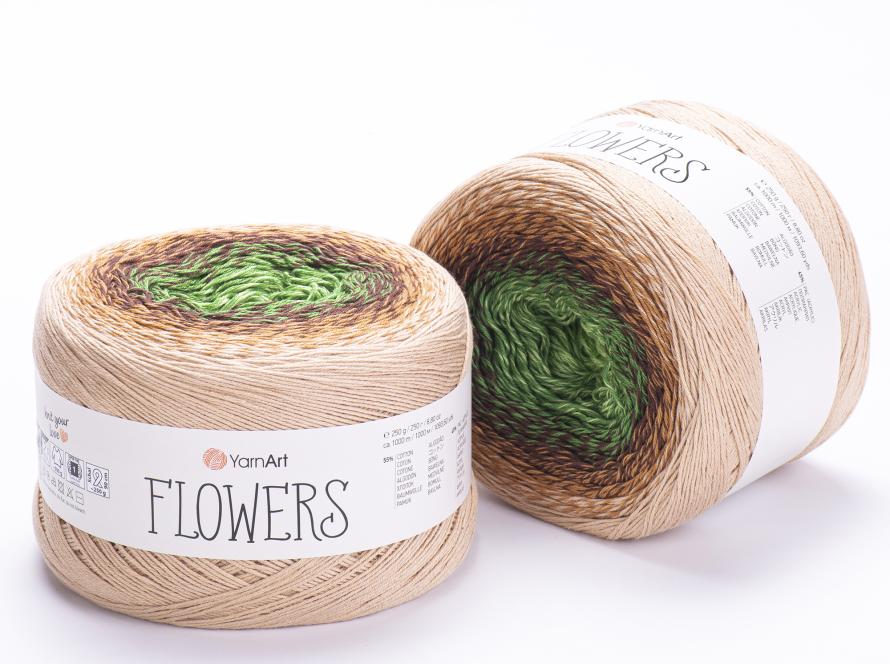 Farbverlaufsgarn Für Einzigartige Strickprojekte: Tipps Für Die Verwendung Von Yarnart Flowers - Yarnart Flowers 308
