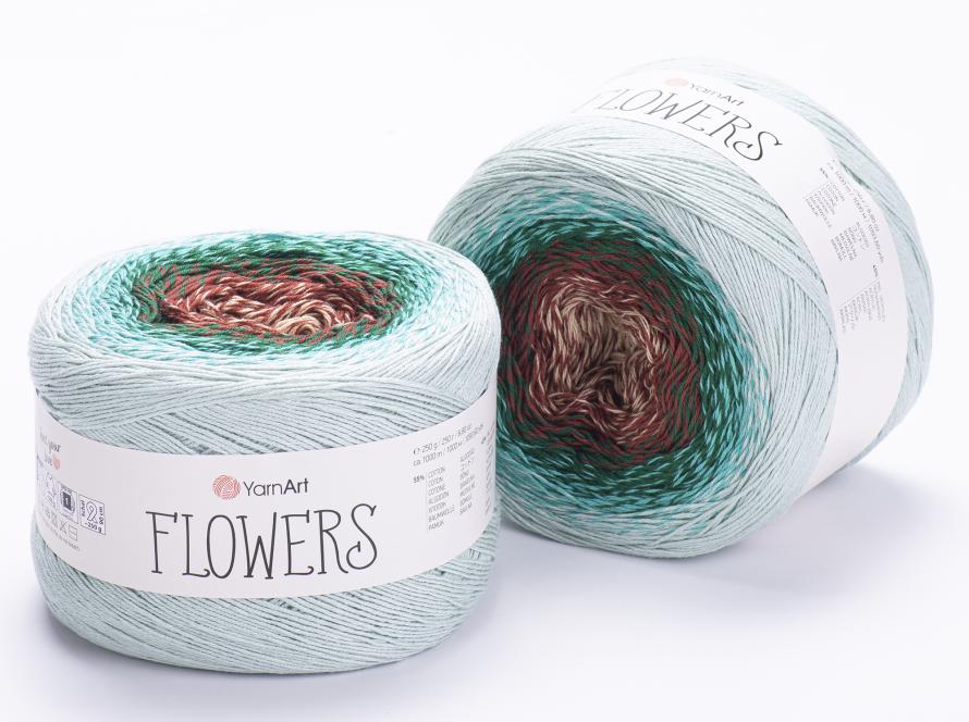 Farbverlaufsgarn Für Einzigartige Strickprojekte: Tipps Für Die Verwendung Von Yarnart Flowers - Yarnart Flowers 318