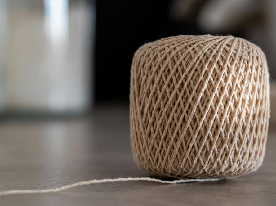 Brown Woven Basket On Brown Wooden Table