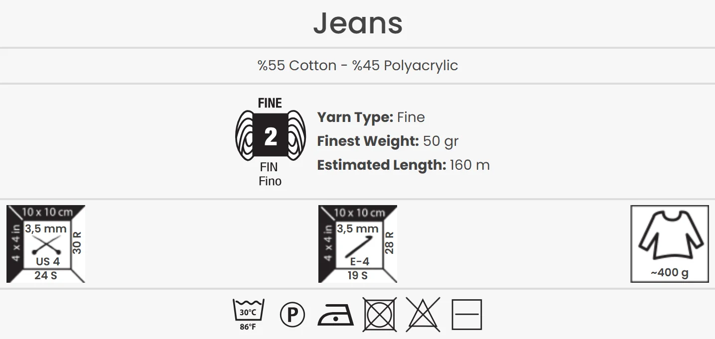 YarnArt Jeans