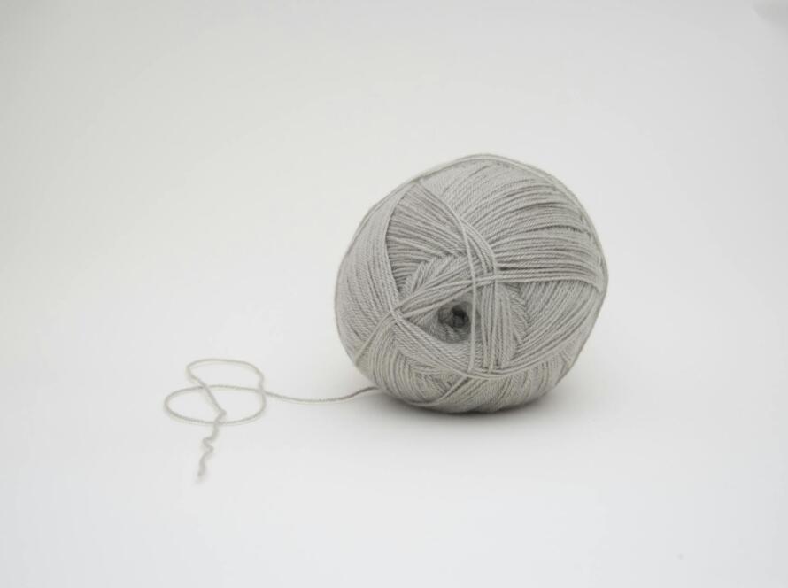 Gray Yarn Ball
