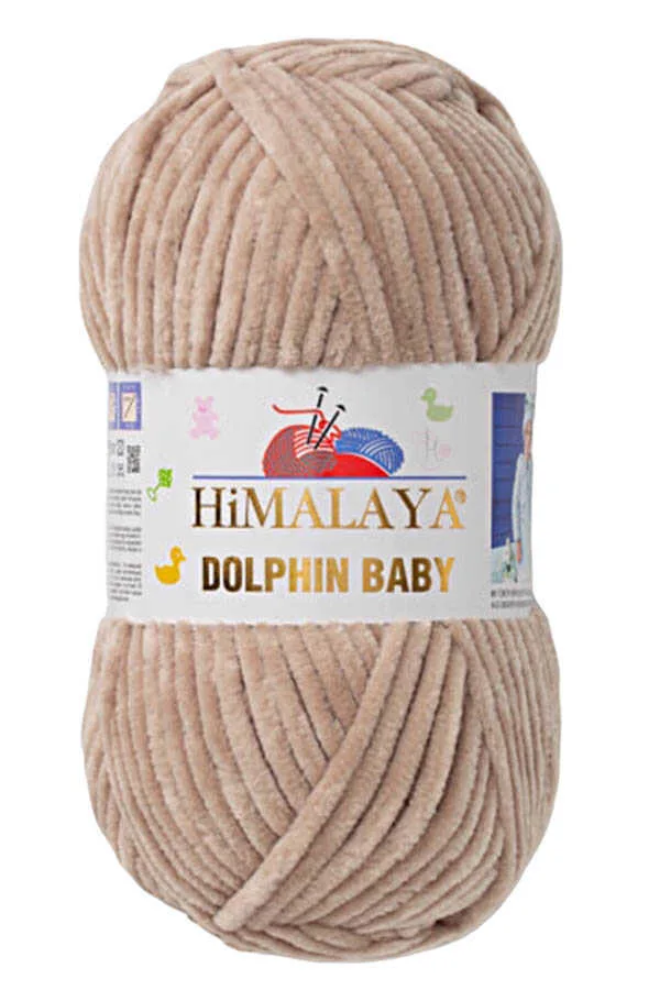 Himalaya Dolphin Baby garen 100 g – zacht garen van 100% micro-polyester voor brei- en haakprojecten.