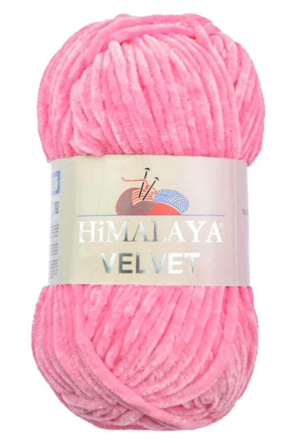 Himalaya Velvet yarn 100g – soft yarn made of 100% micro polyester for knitting and crochet projects