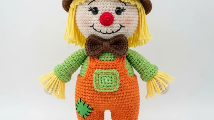 Häkelanleitung Amigurumi Vogelscheuche