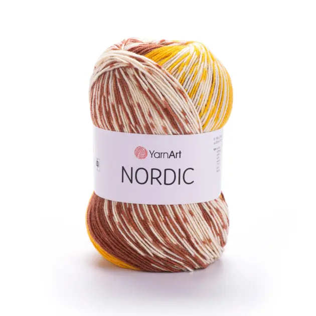 Yarnart Nordic Wolle 150G – Weiches Garn Aus 20% Wolle, 80% Polyacryl Für Strick- Und Häkelprojekte