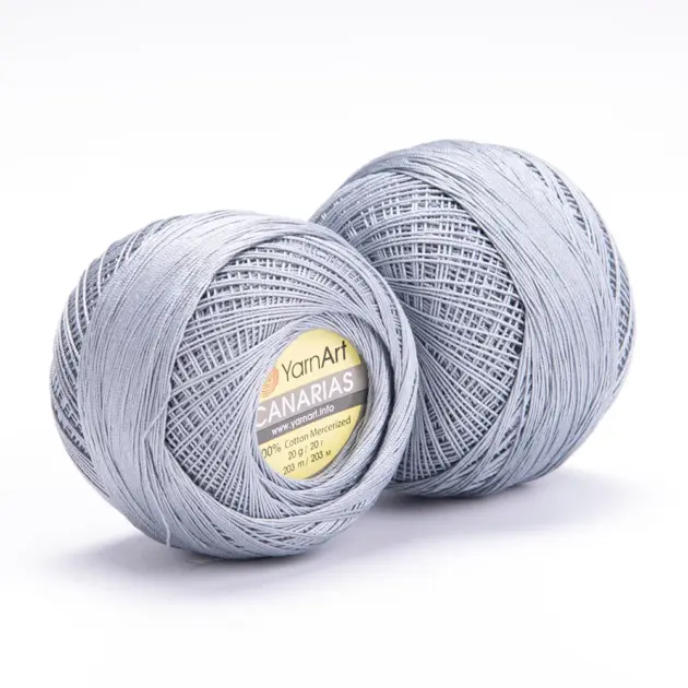 YarnArt Canarias pređa 20g – fino predivo od 100% merceriziranog pamuka za pletenje i heklanje.
